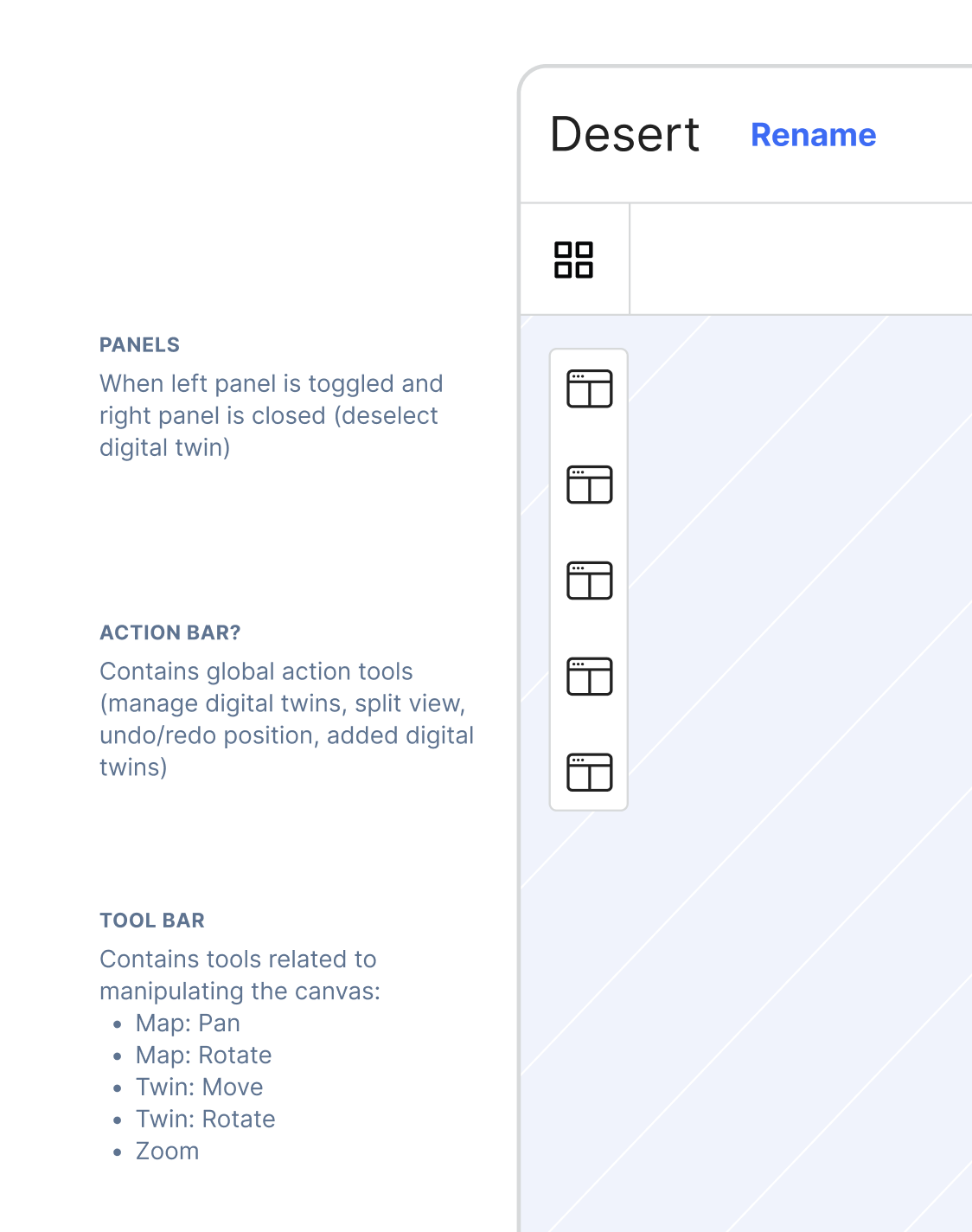 Mockup of web platform attempt