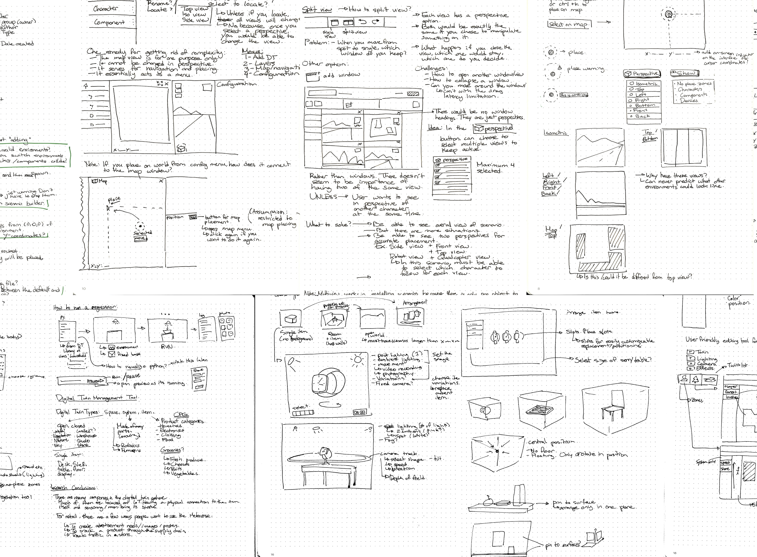 Sketch of web platform concept